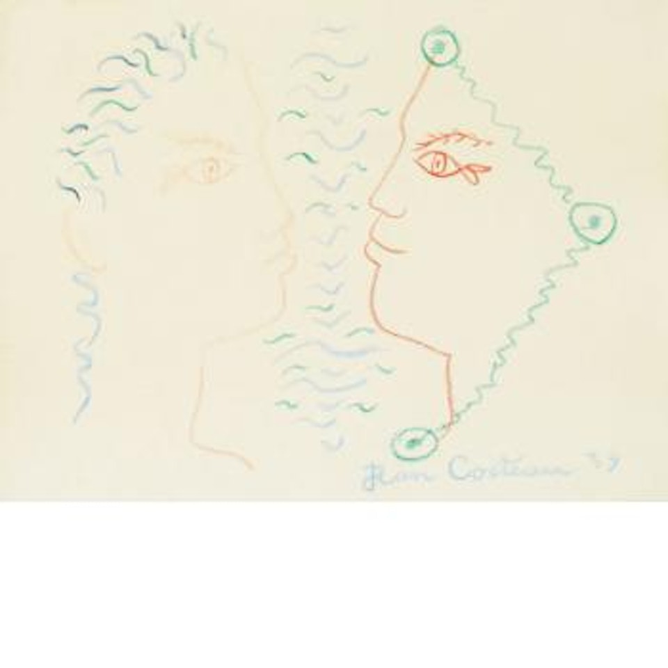 Two Heads by Jean Cocteau