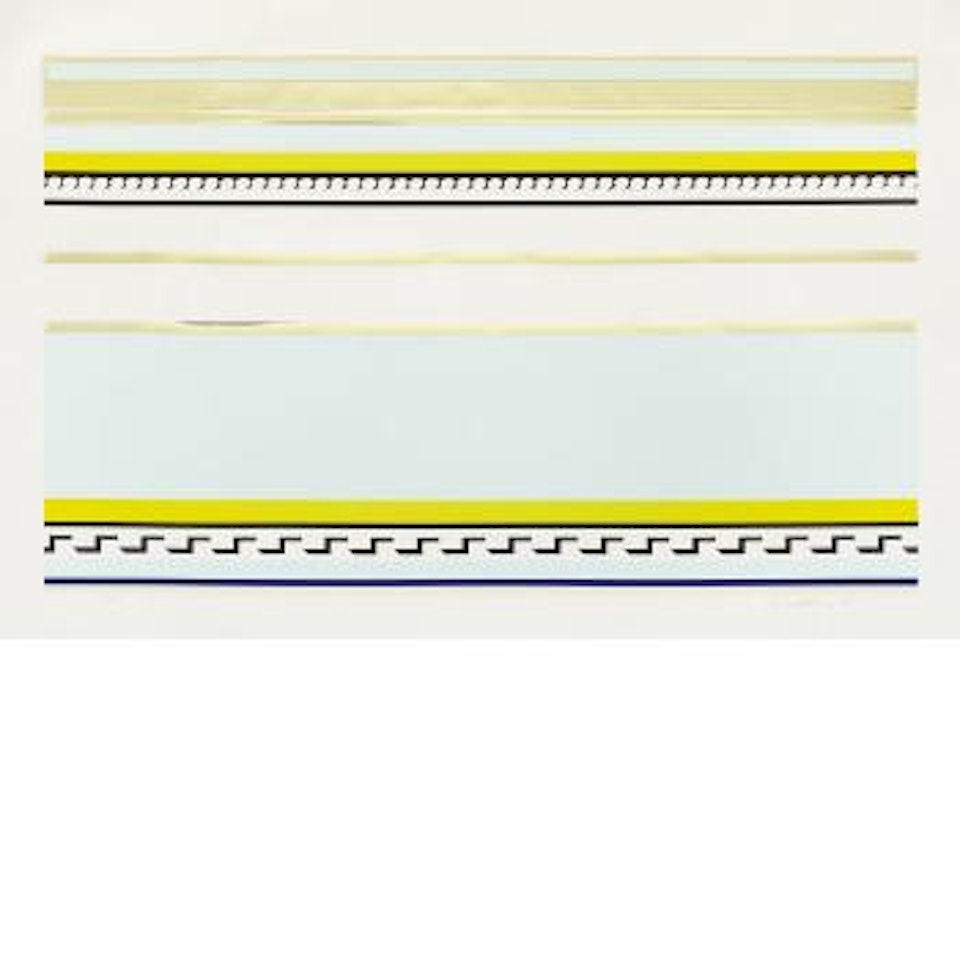 Entablature VI (C. 143) by Roy Lichtenstein