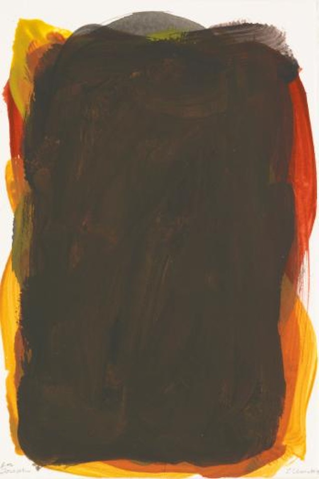 Black over Colors by Sol LeWitt