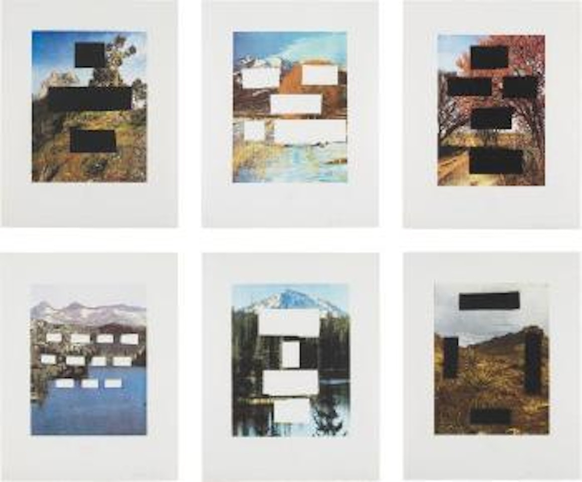 Country Cityscapes, 2001 by Ed Ruscha