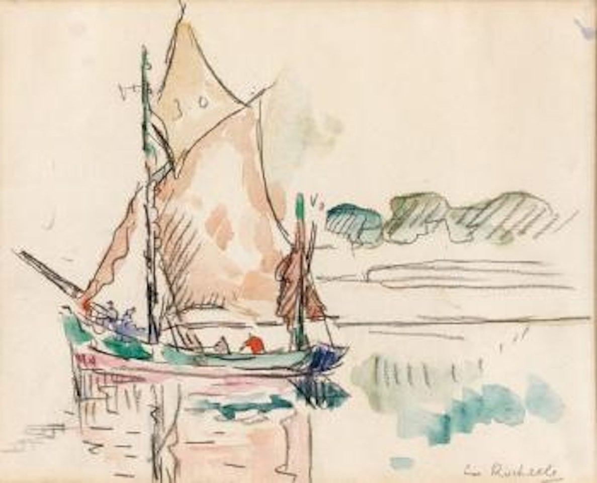 La Rochelle by Paul Signac