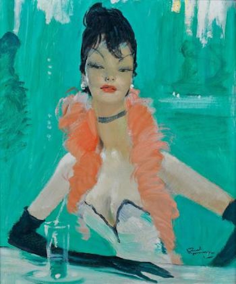 Au cintra by Jean Gabriel Domergue