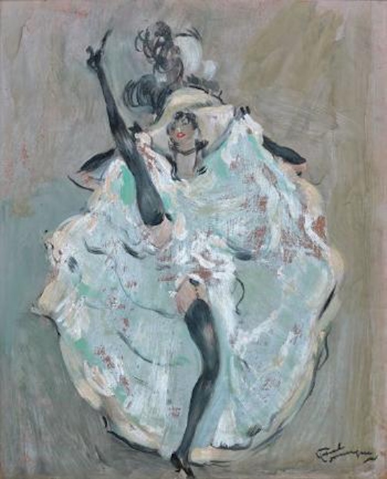 French cancan by Jean Gabriel Domergue