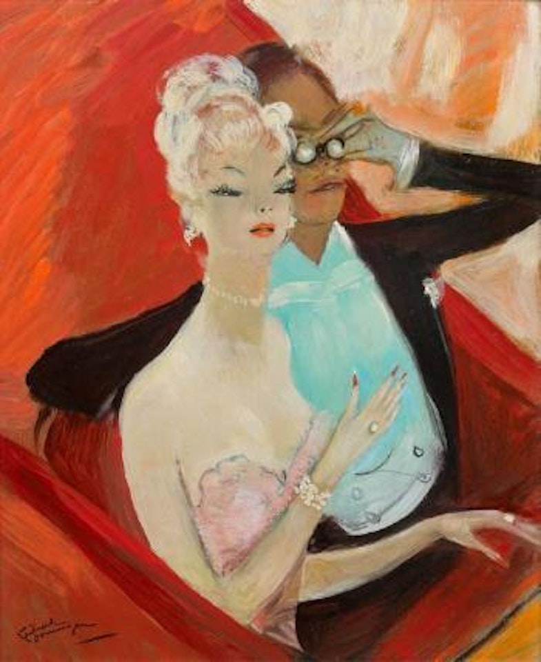 La loge by Jean Gabriel Domergue