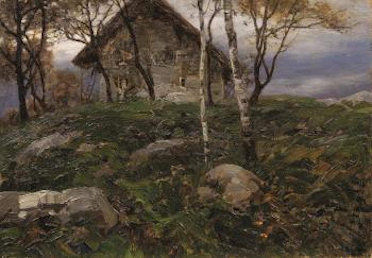 Al mas, strada di Agordo by Guglielmo Ciardi