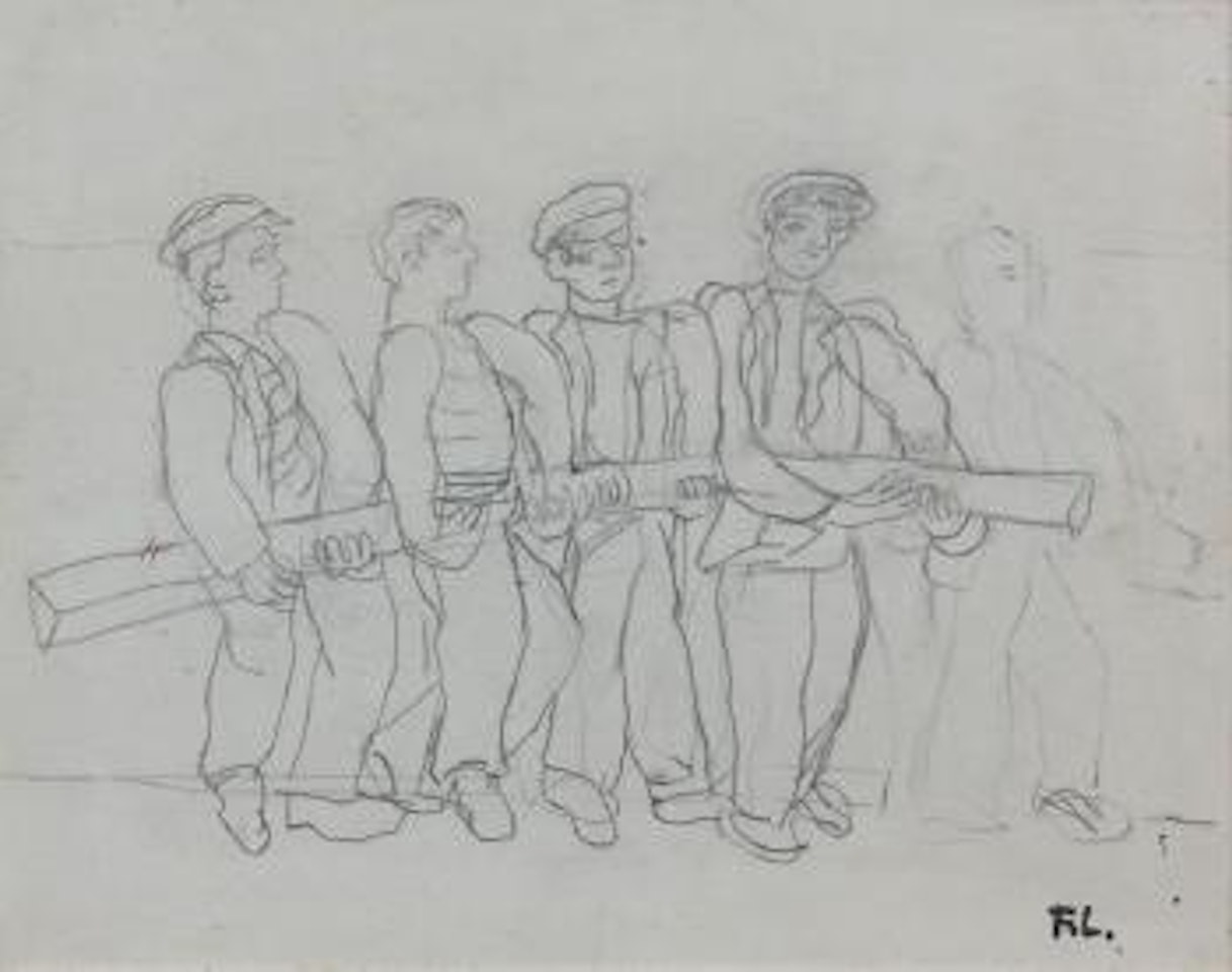 Constructeurs by Fernand Leger