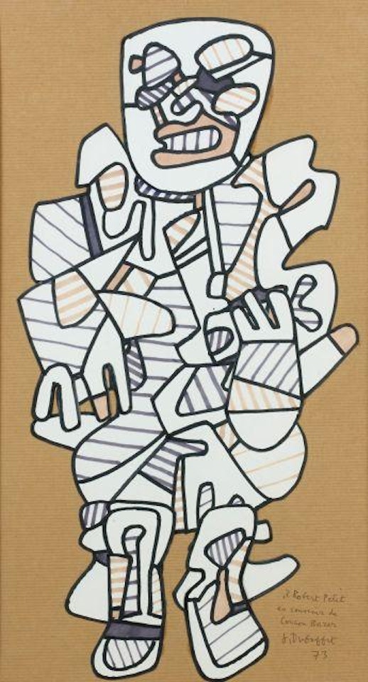 Personnage by Jean Dubuffet