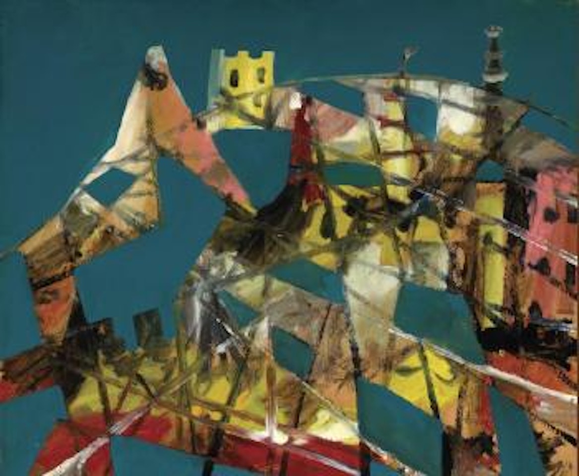 Luna park by Sidney Nolan