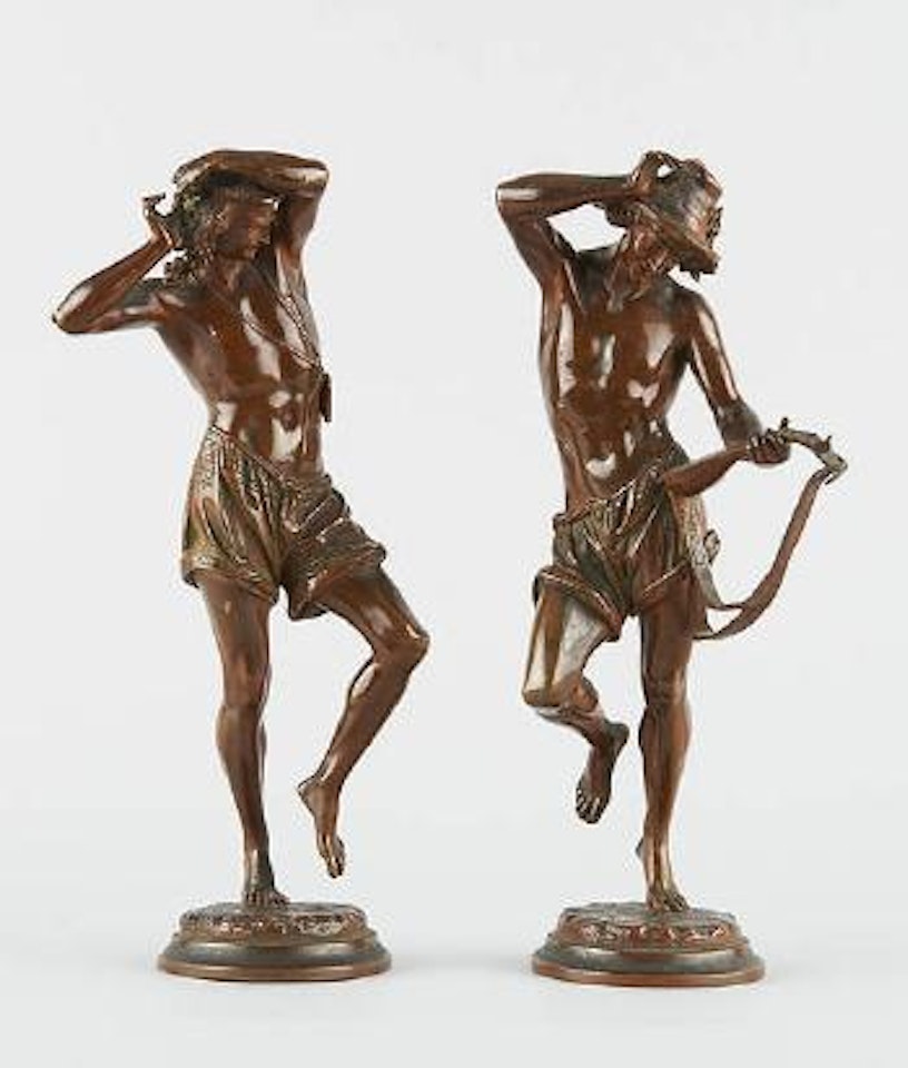 Danseur. Musicien by Albert-Ernest Carrier-Belleuse