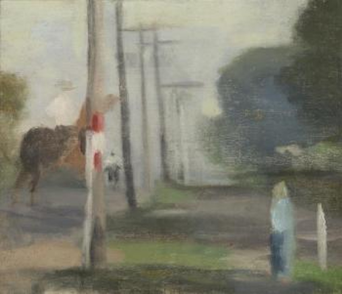 Morning ride by Clarice Beckett