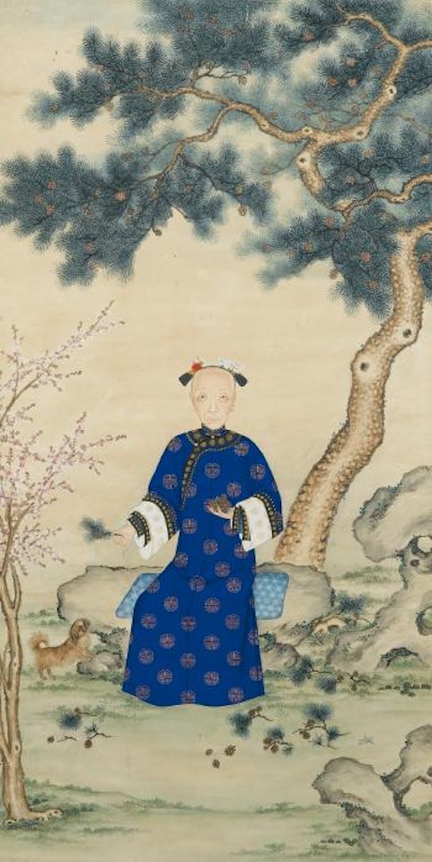 Portrait d'une dame de cour by Chinese School