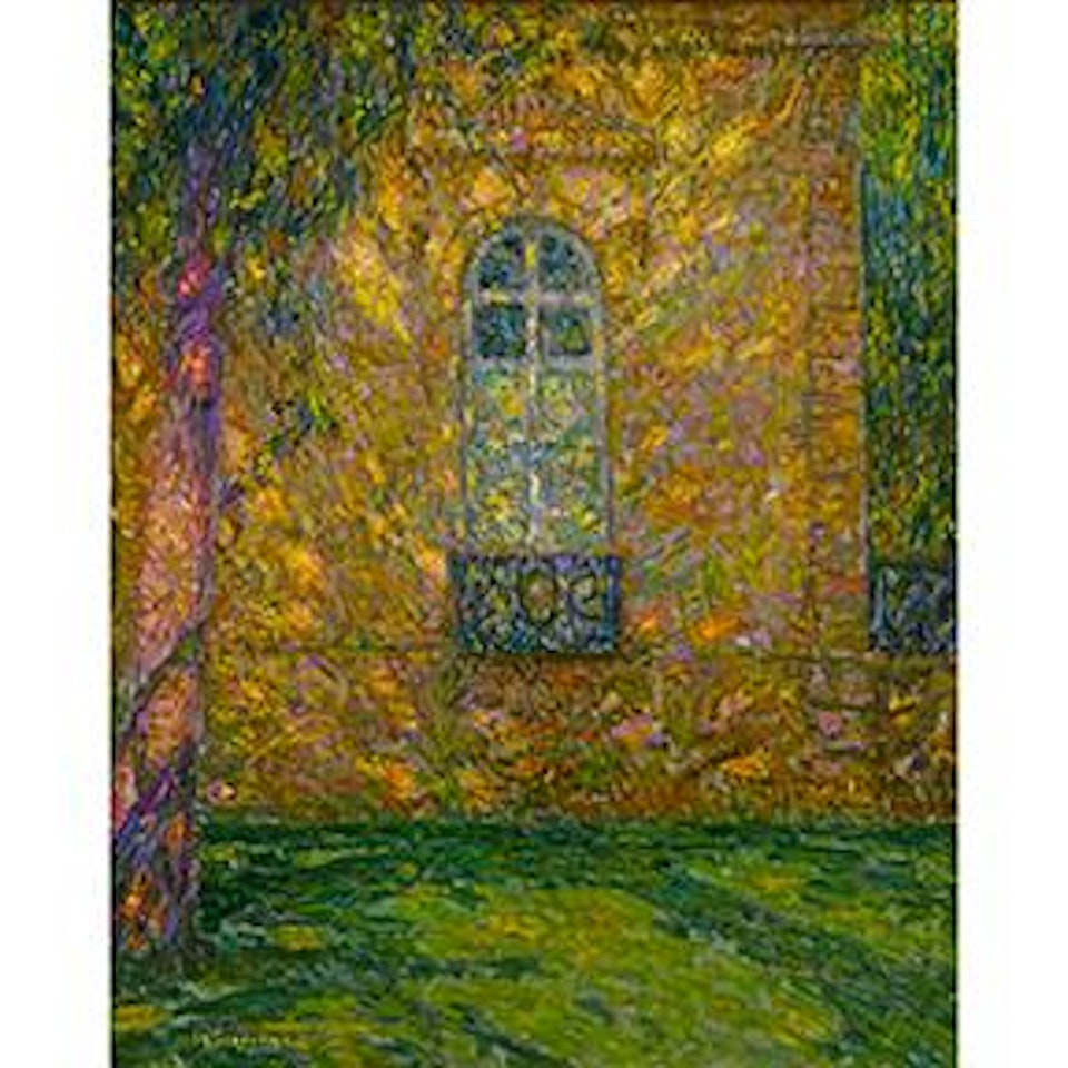 Fenetre De Trianon Sous-bois, Versailles by Henri Le Sidaner