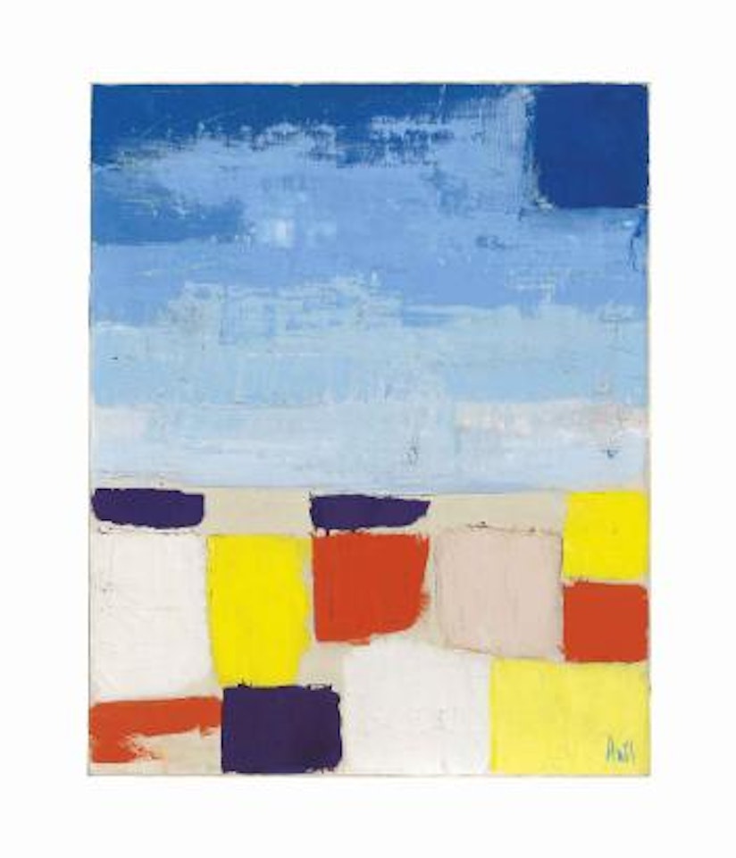 Composition-paysage by Nicolas de Staël