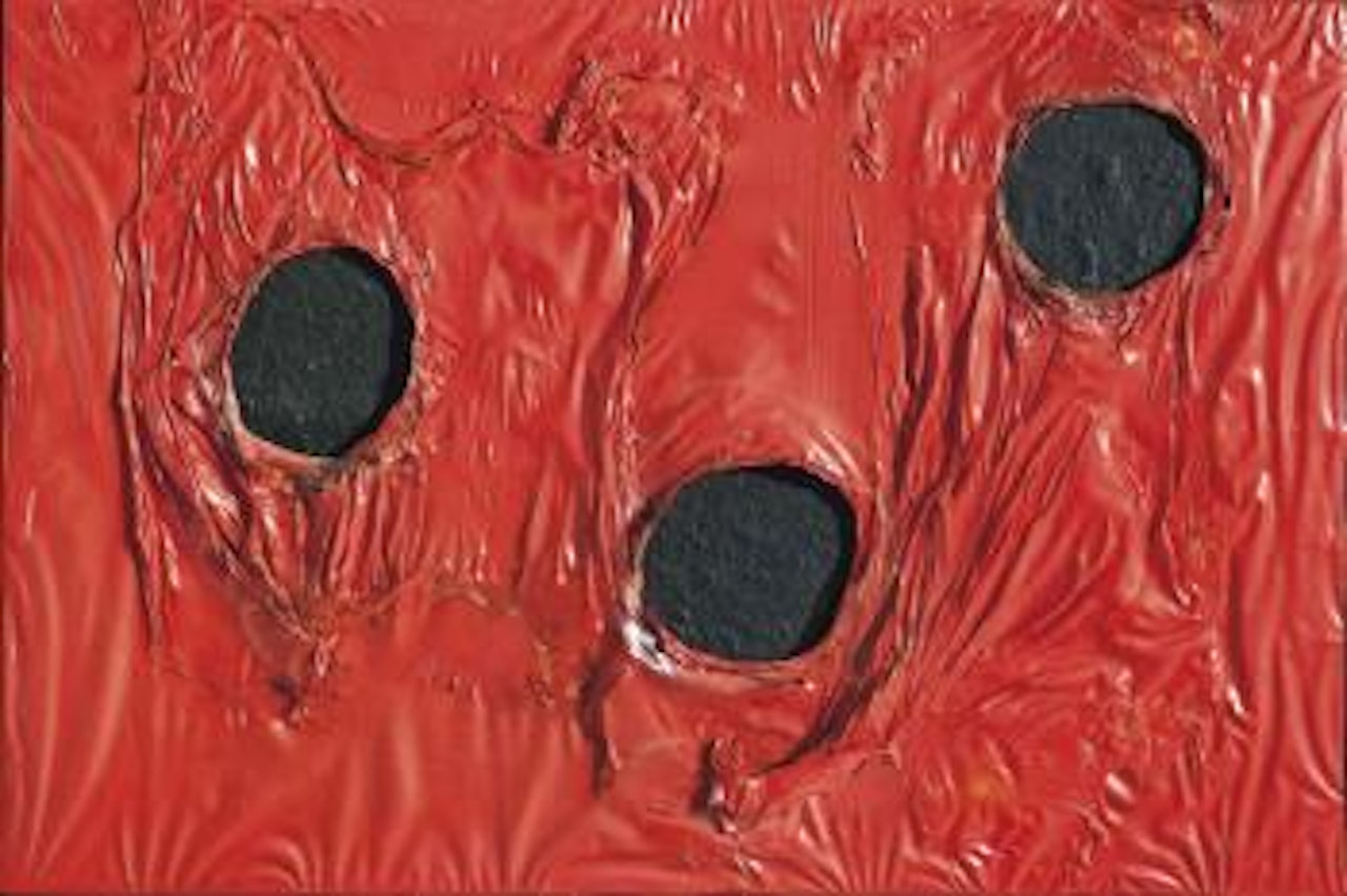 Rosso Plastica by Alberto Burri