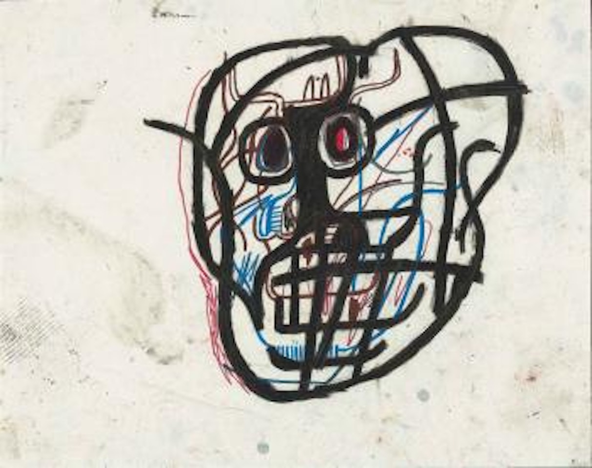 Untitled (Skull) by Jean-Michel Basquiat