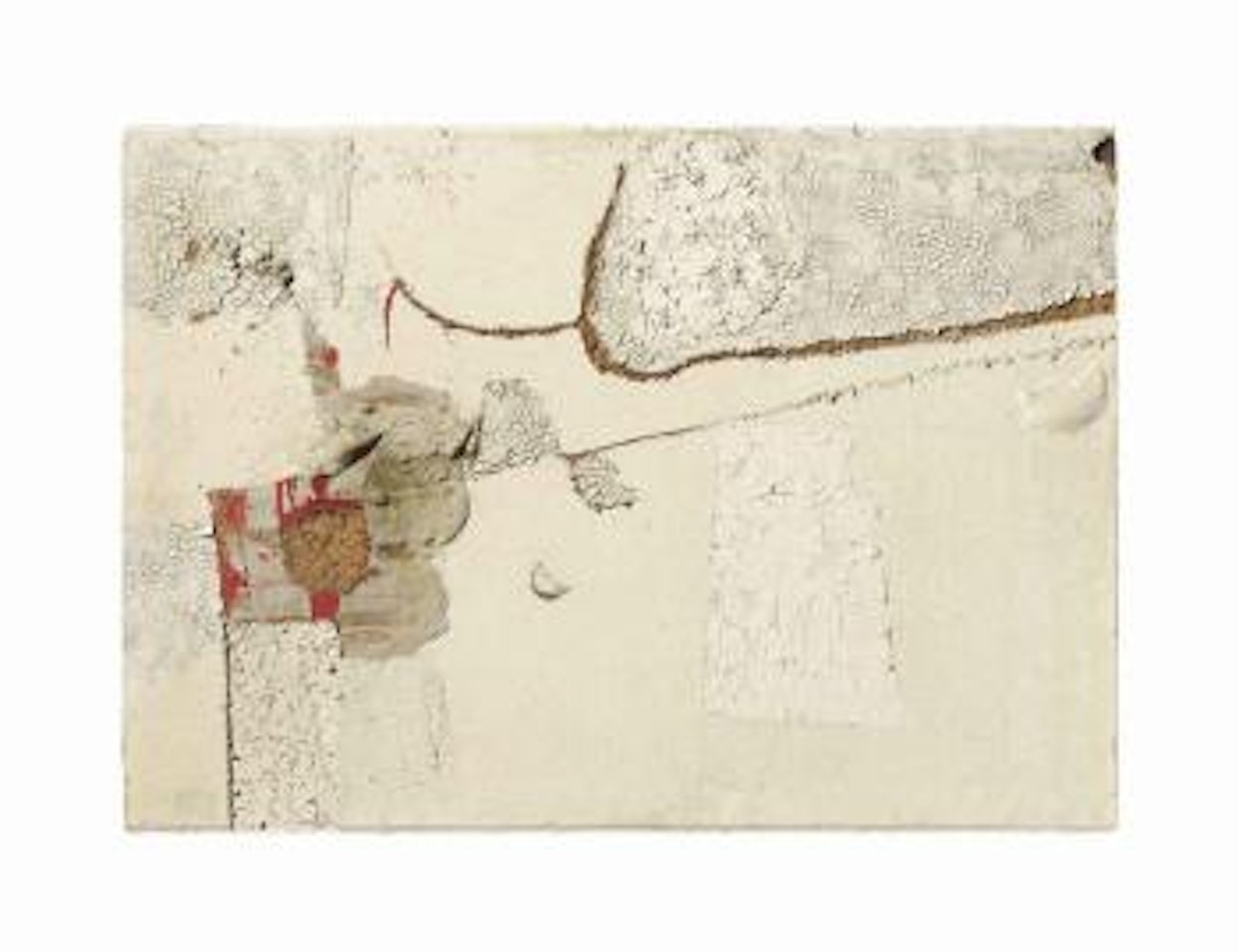 Bianco T by Alberto Burri