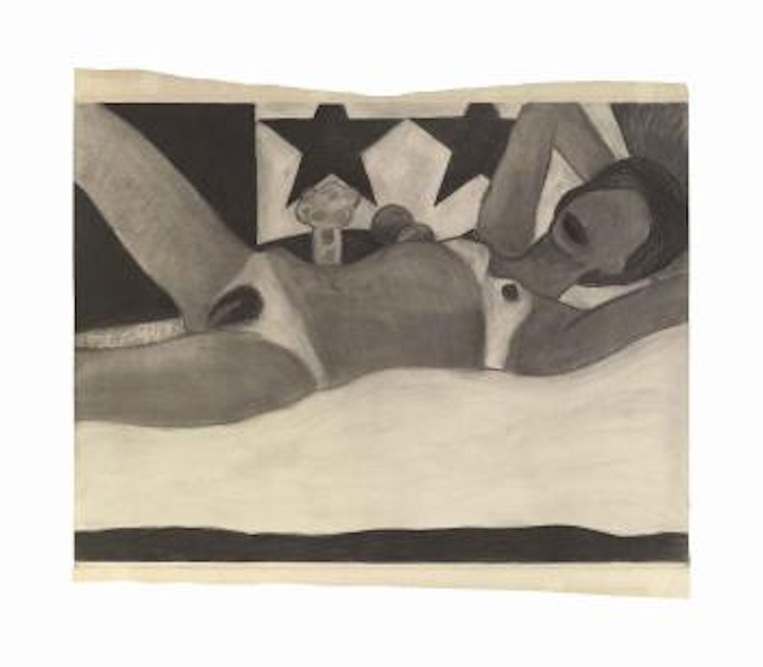 Drawing For Great American Nude #56 by Tom Wesselmann