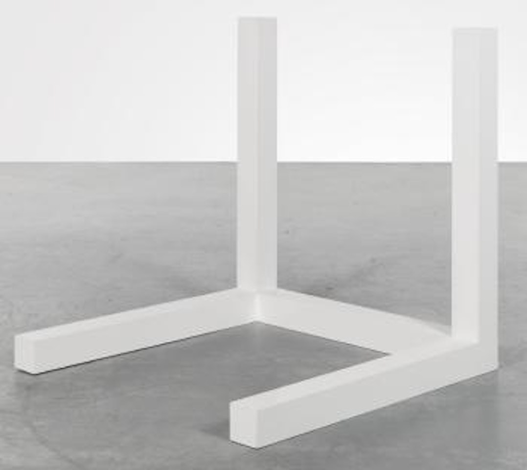 Incomplete Open Cube Five Part Variation No.5 (5-5) by Sol LeWitt