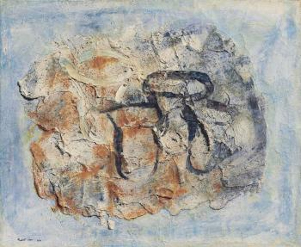 Les Verres (The Glasses) by Jean Fautrier