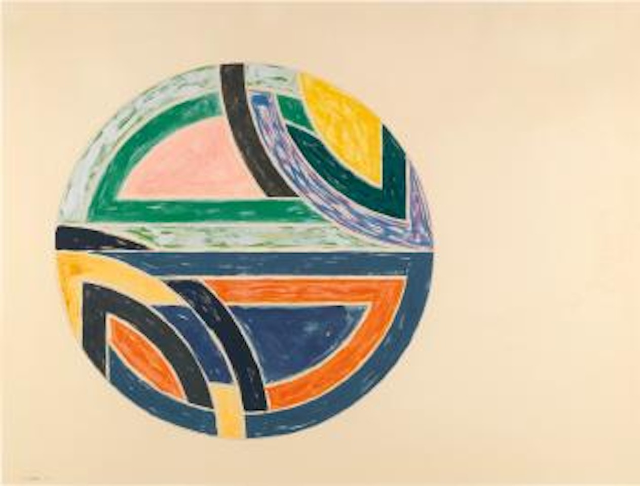 Sinjerli Variation II by Frank Stella