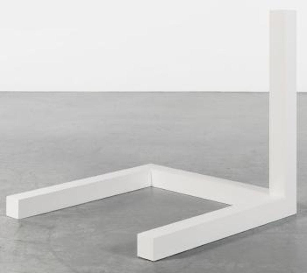 Incomplete Open Cube Four Part Variation No.2 (4-2) by Sol LeWitt