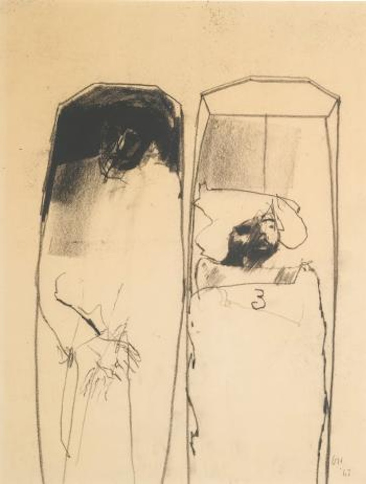 Study For "C.B." by David Hockney