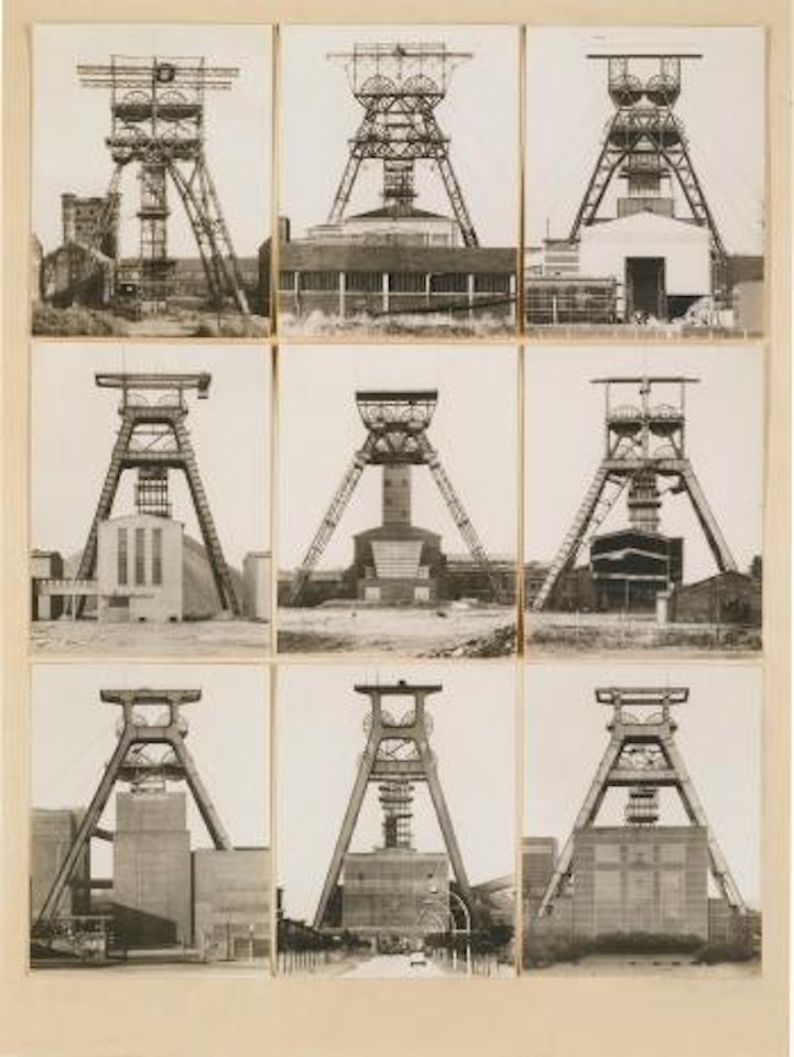 Fördertürme by Bernd & Hilla Becher