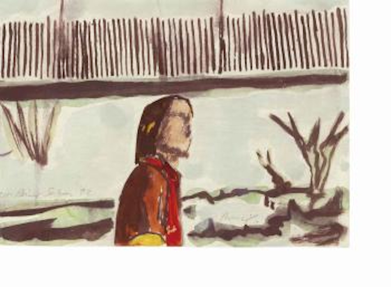 Untitled (Ken Reiner Salzan) by Peter Doig