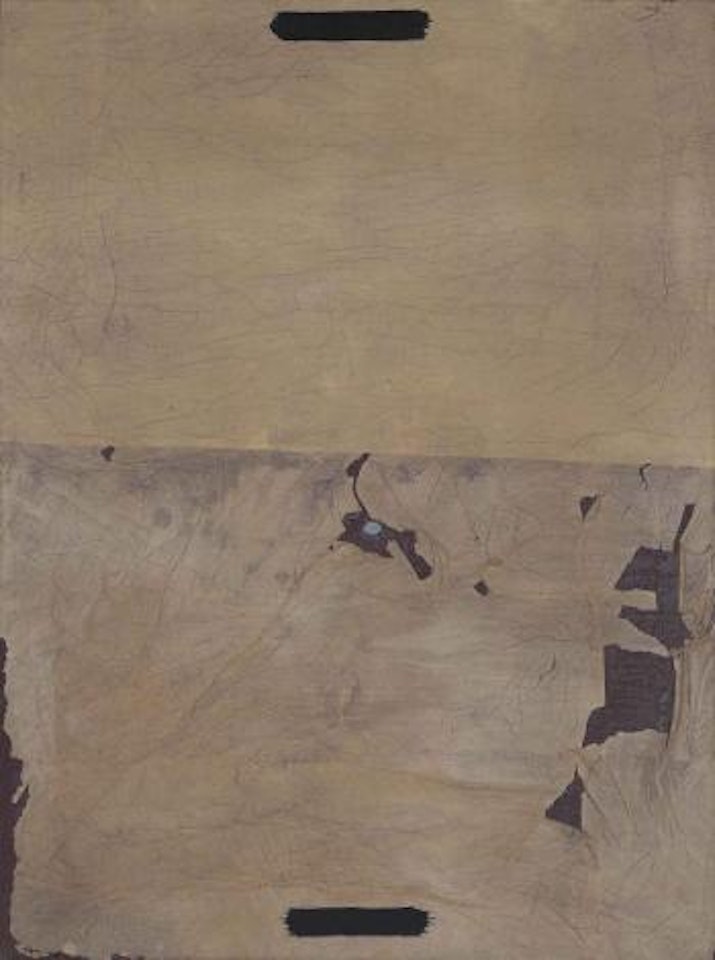 Papers Esquinçats Sobre Tela (Torn Paper On Canvas) by Antoni Tapies