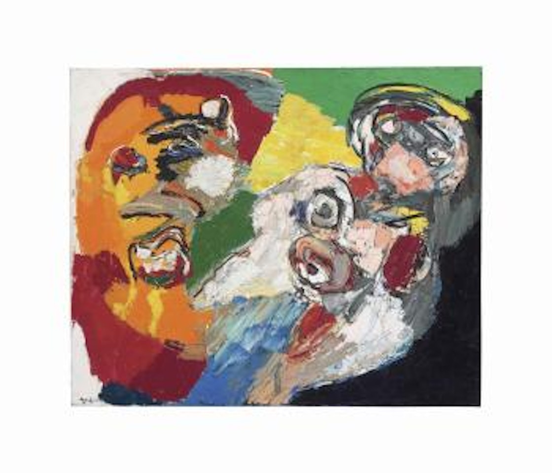 Lying Nude by Karel Appel