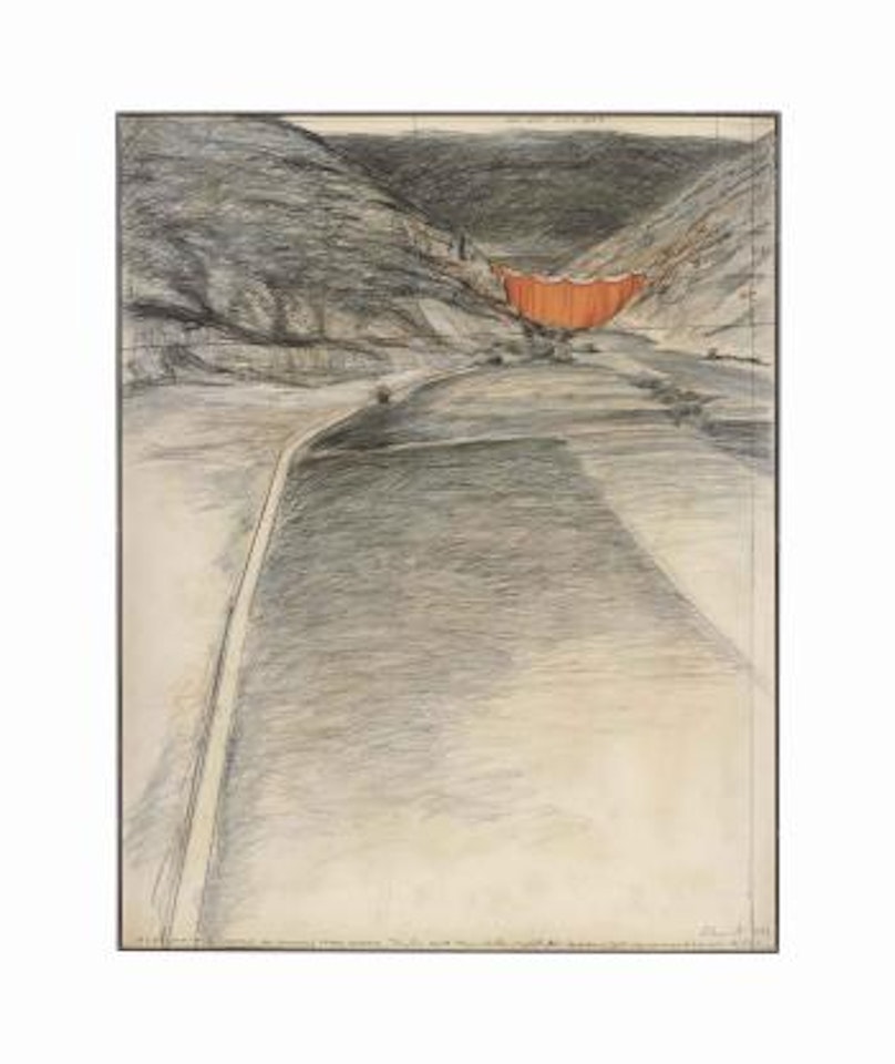 Valley Curtain (Project For Colorado) by Christo
