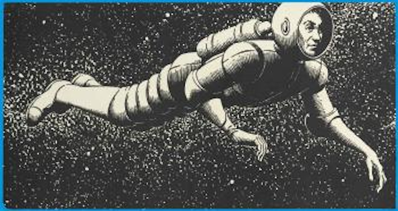 Untitled (Panel From Man, Machine And Motion) by Richard Hamilton