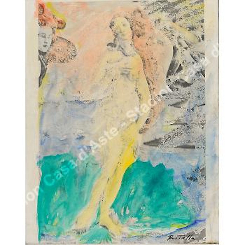 Botticelliana by Mimmo Rotella