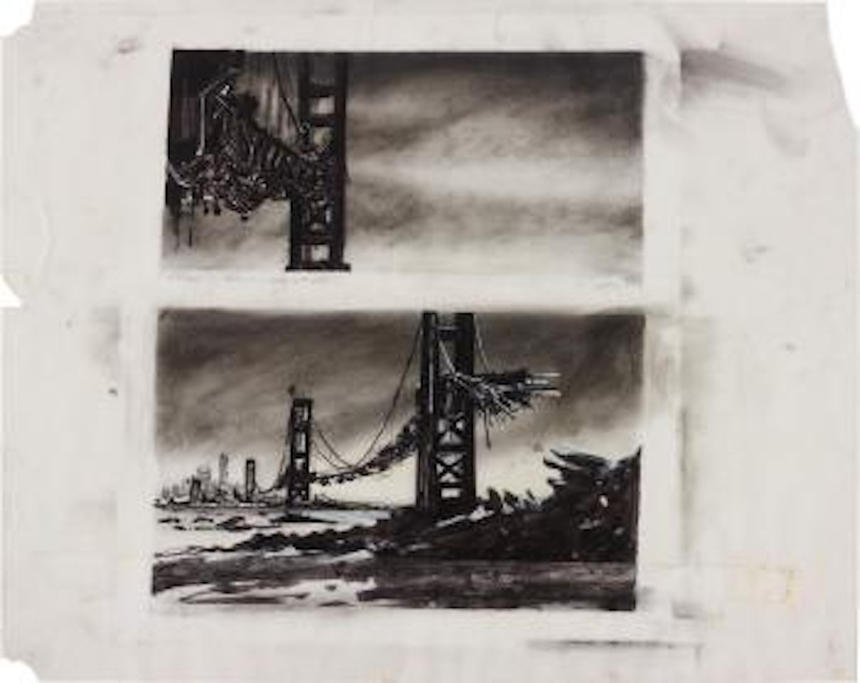 Two views of Heaven/The Bridge SC#110 by Robert Longo