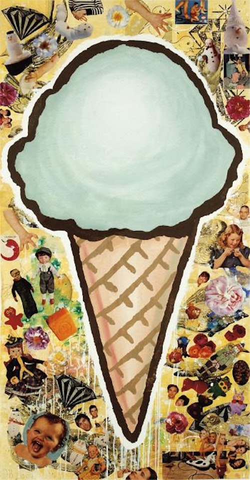 Secret Message 3 by Donald Baechler