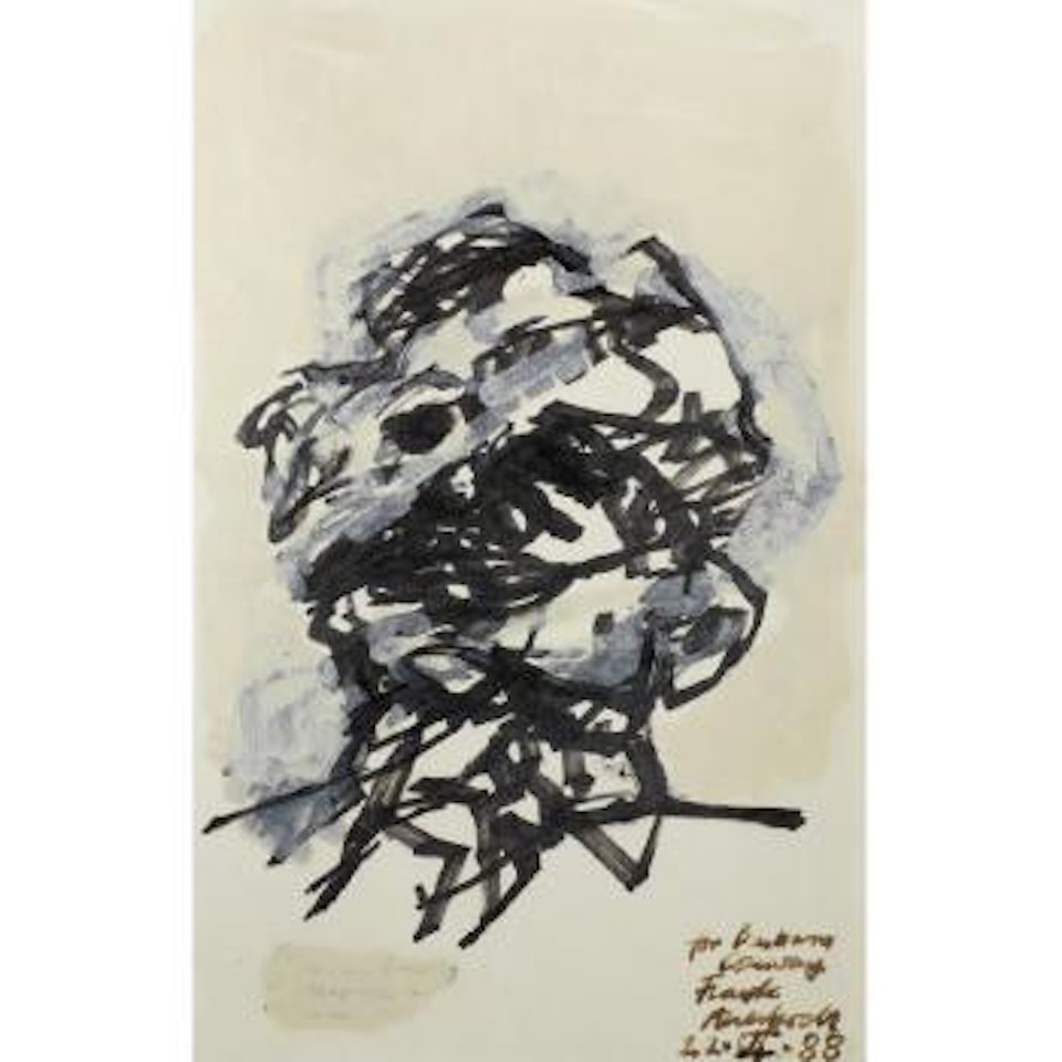 Study for a Self-Portrait by Frank Auerbach