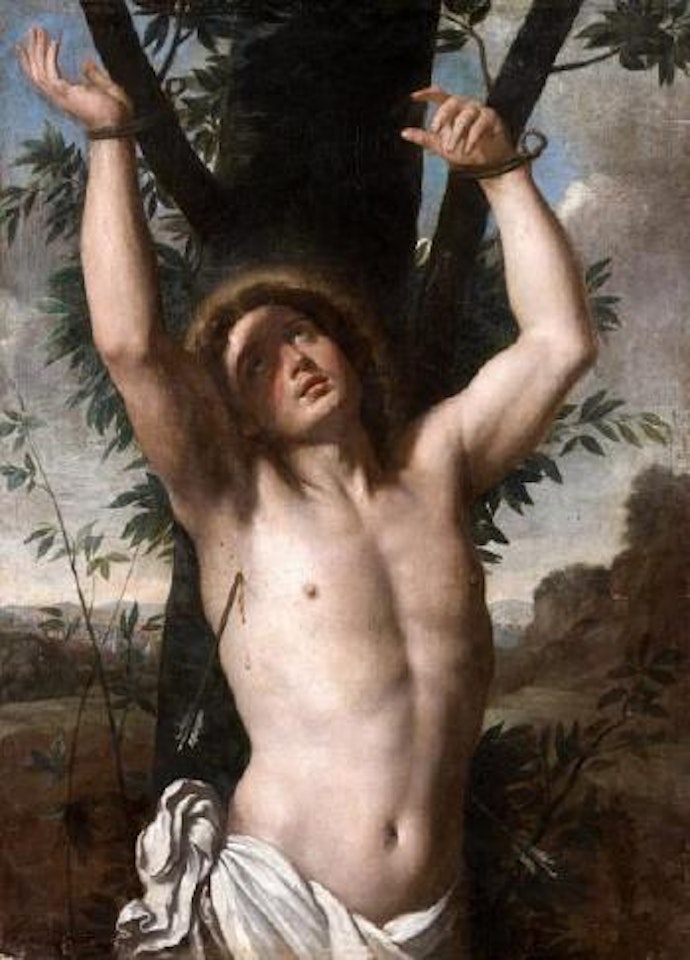 Saint Sébastien by Annibale Carracci by Italian School