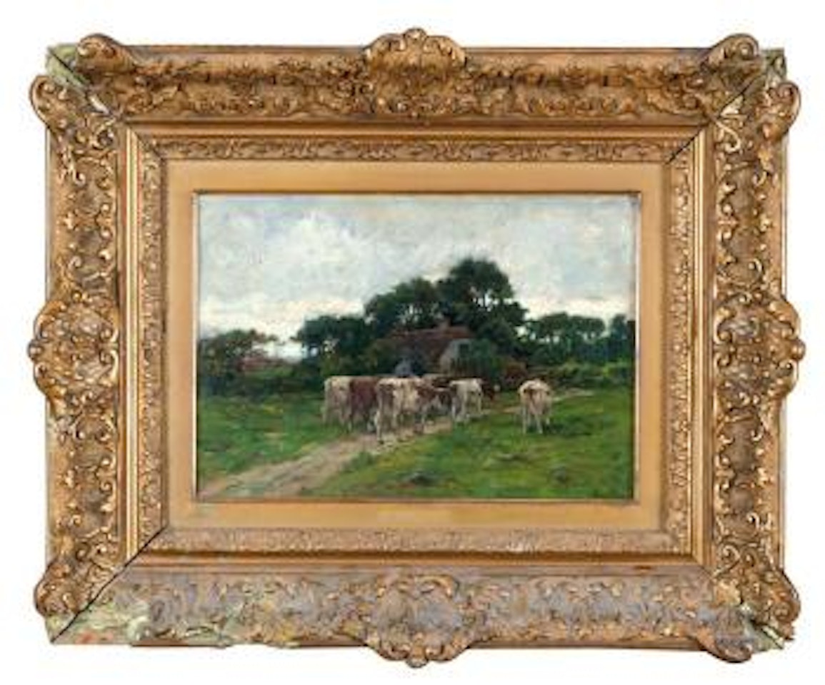 Environs d'Honfleur by Eugène Boudin