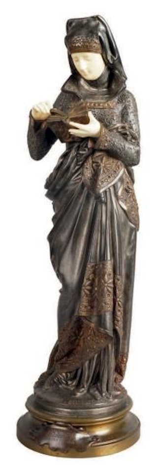 La liseuse by Albert-Ernest Carrier-Belleuse