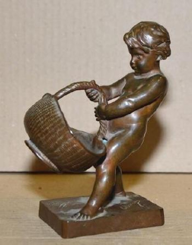 Enfant au panier by Louis-Ernest Barrias