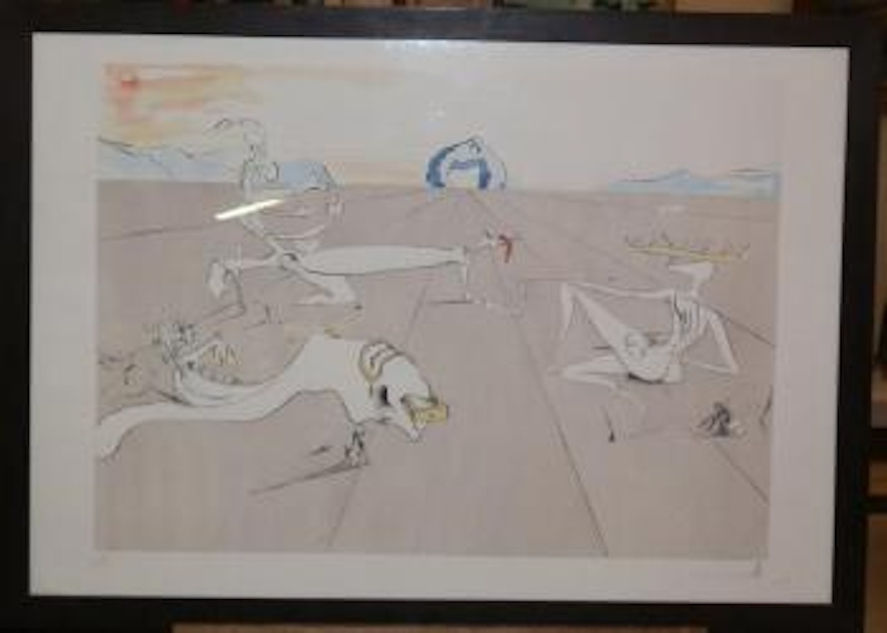 Paysage Surréaliste by Salvador Dali
