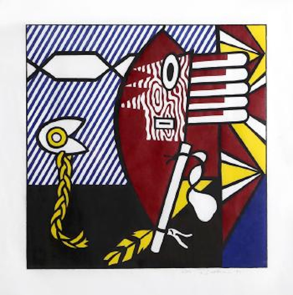 American Indian Theme I (C.160) by Roy Lichtenstein