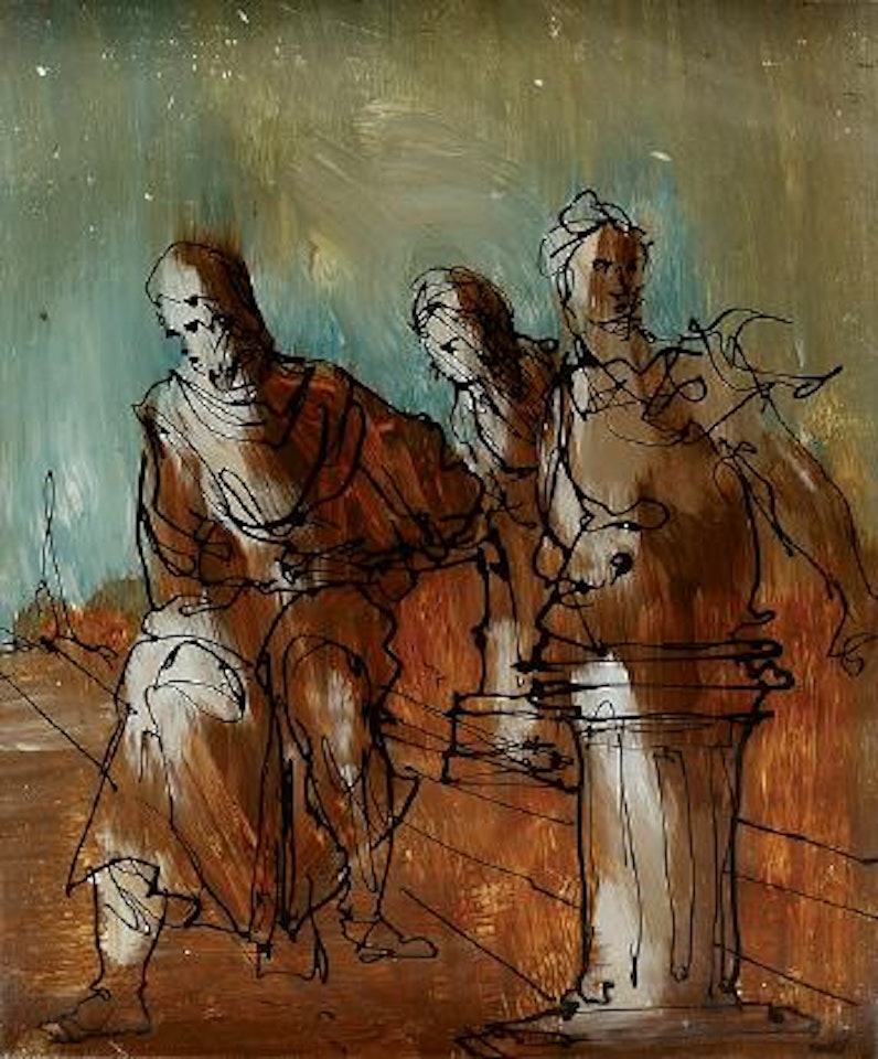 Classical scene by Sidney Nolan