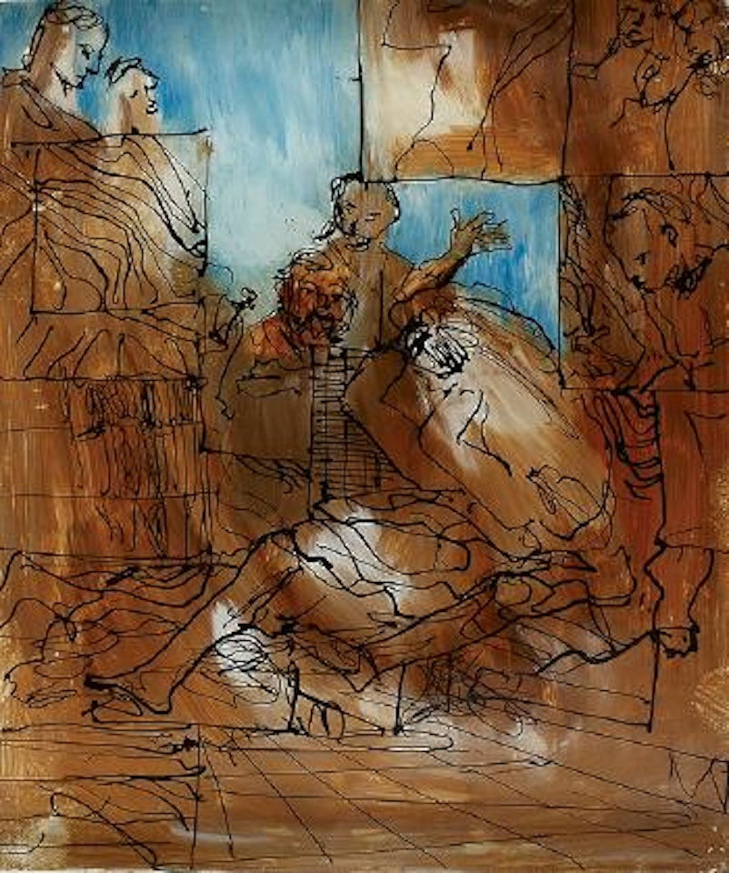 Classical scene by Sidney Nolan