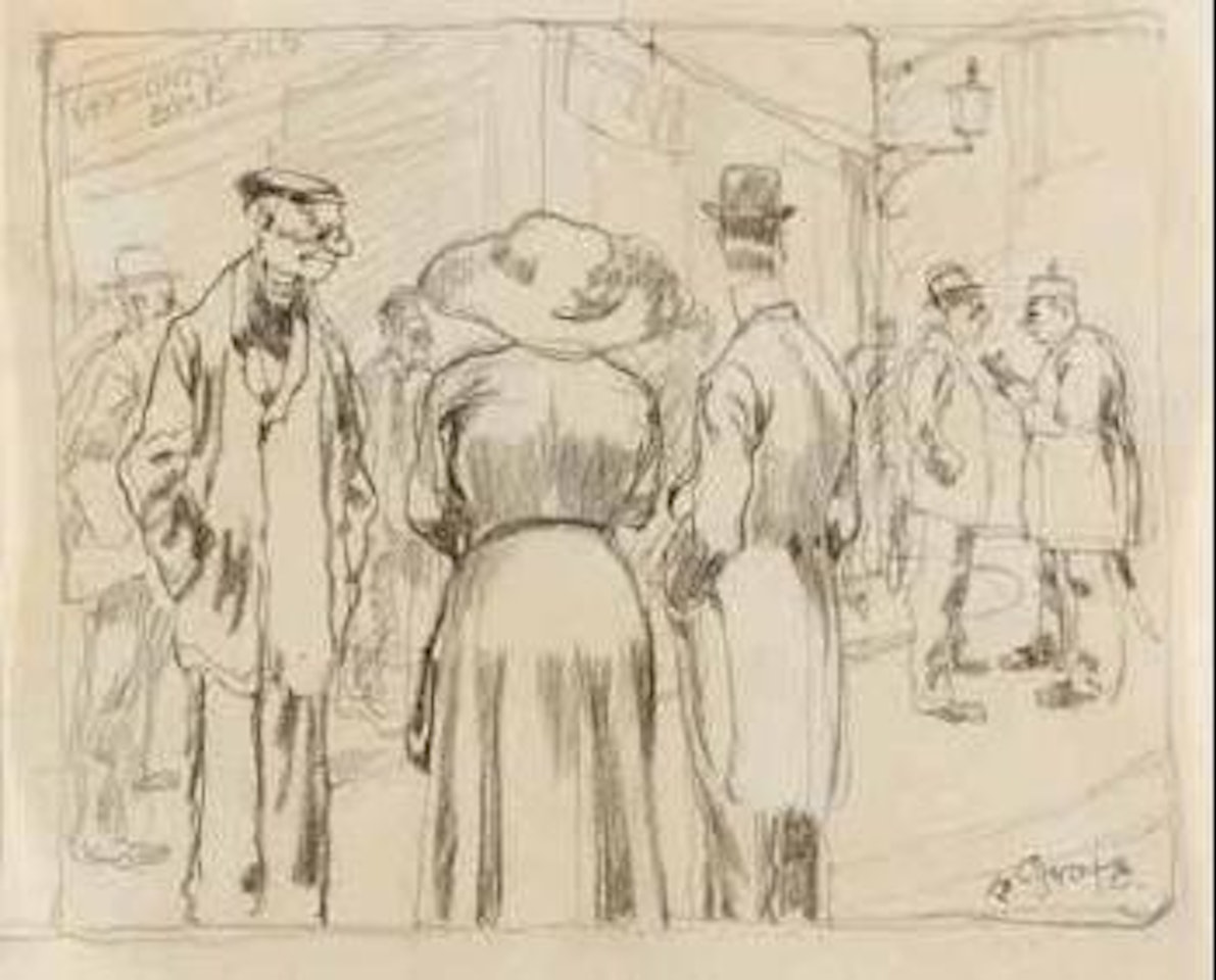Versöhnungsecke by George Grosz