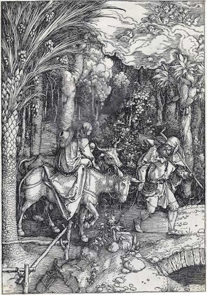 The Flight into Egypt by Albrecht Dürer