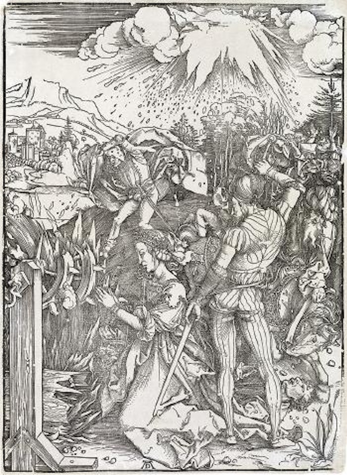 The Martyrdom of St Catherine by Albrecht Dürer