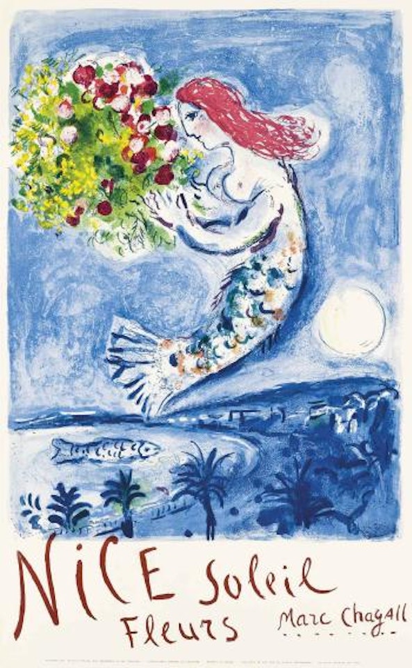 Nice Soleil Fleurs by Marc Chagall