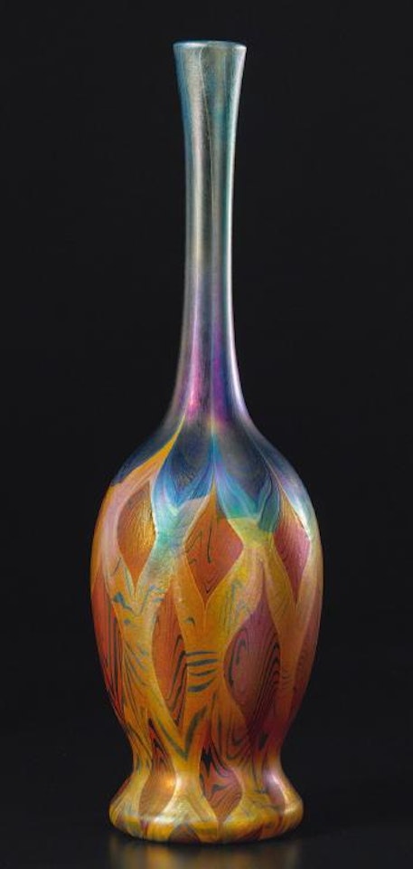 Decorated Vase by Tiffany Studios