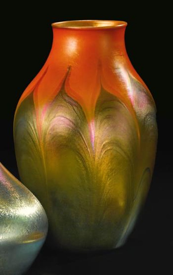 Decorated Vase by Tiffany Studios